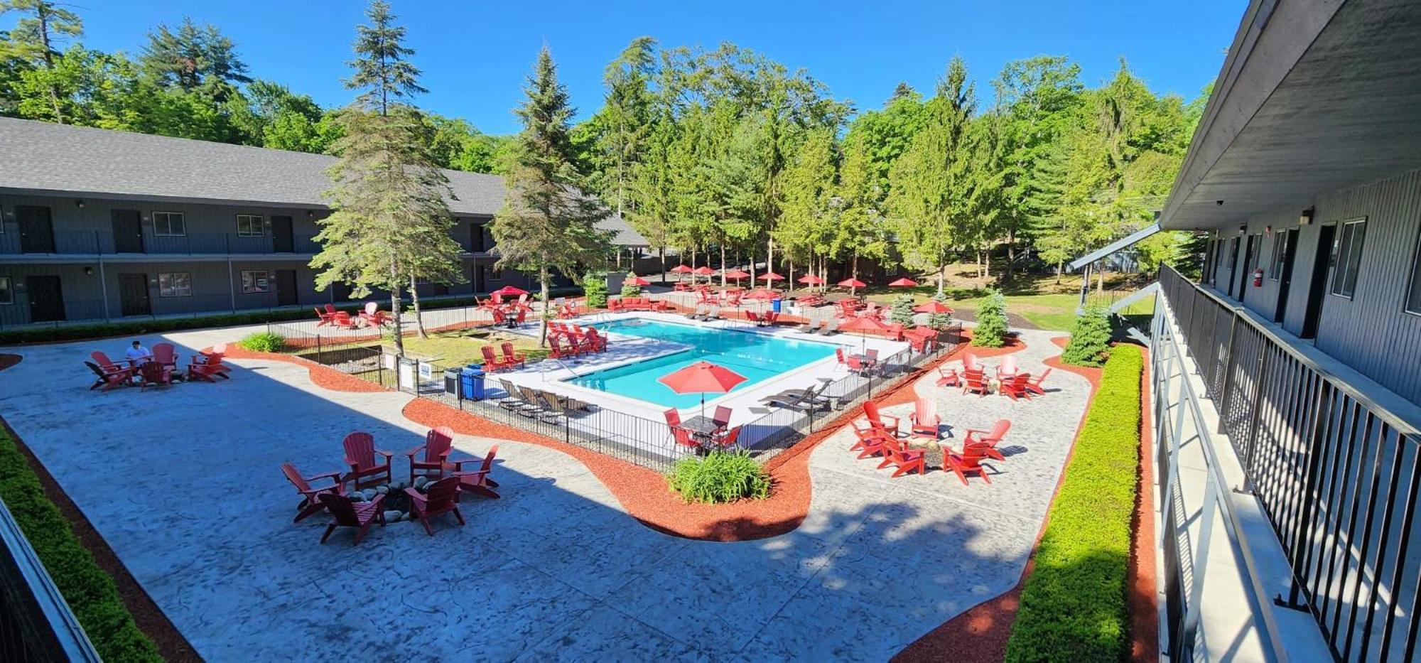 The Stone Gate Resort Lake George Dış mekan fotoğraf